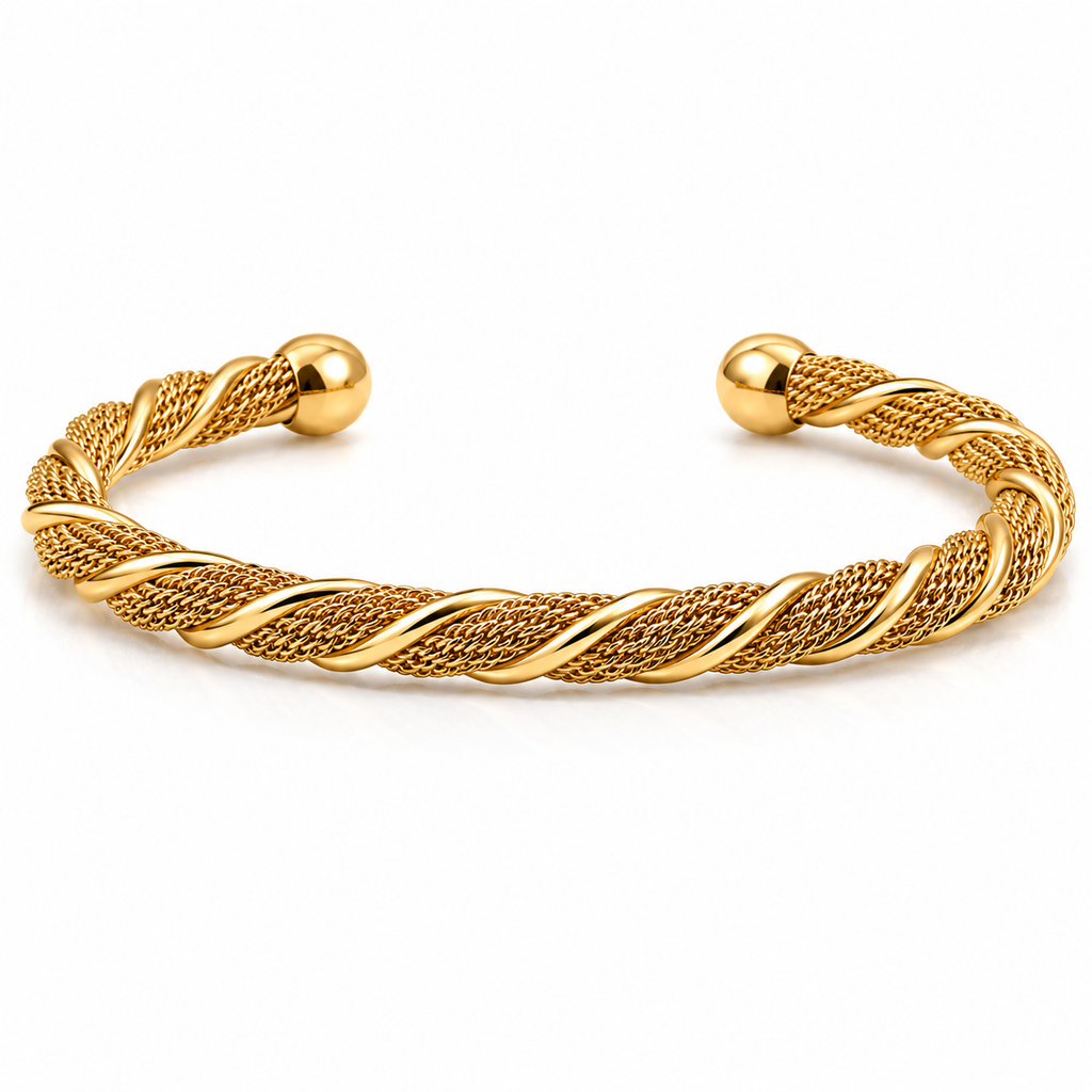 Monaco Twist Cuff Bracelet