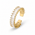 Aurora Open Baguette Eternity Ring