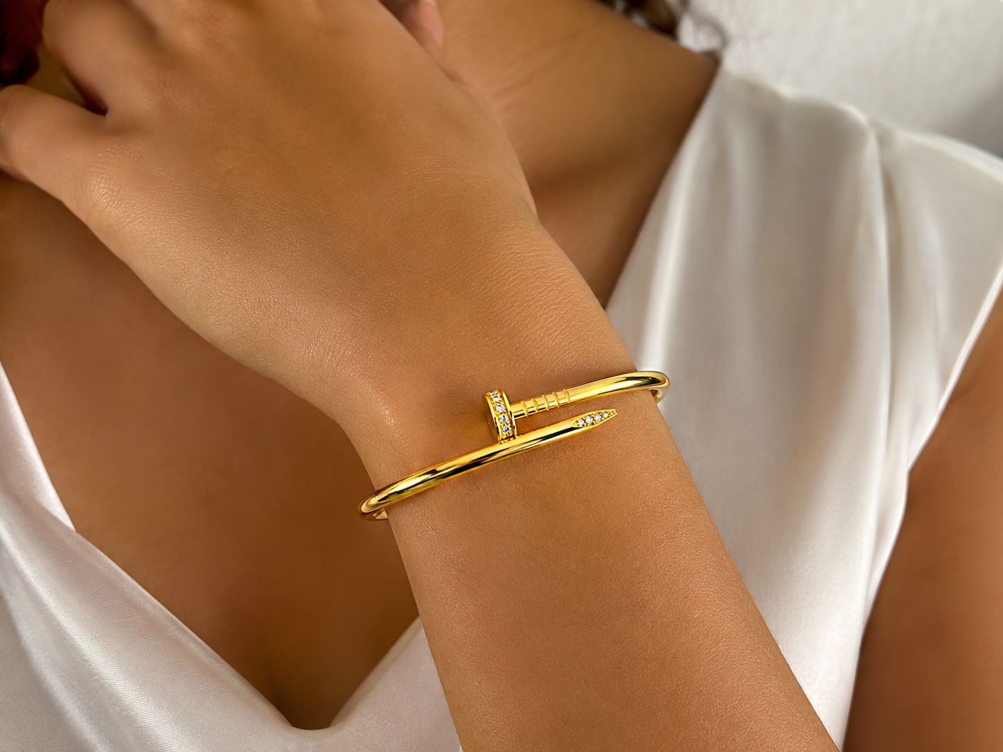 Naila Gold Cuff