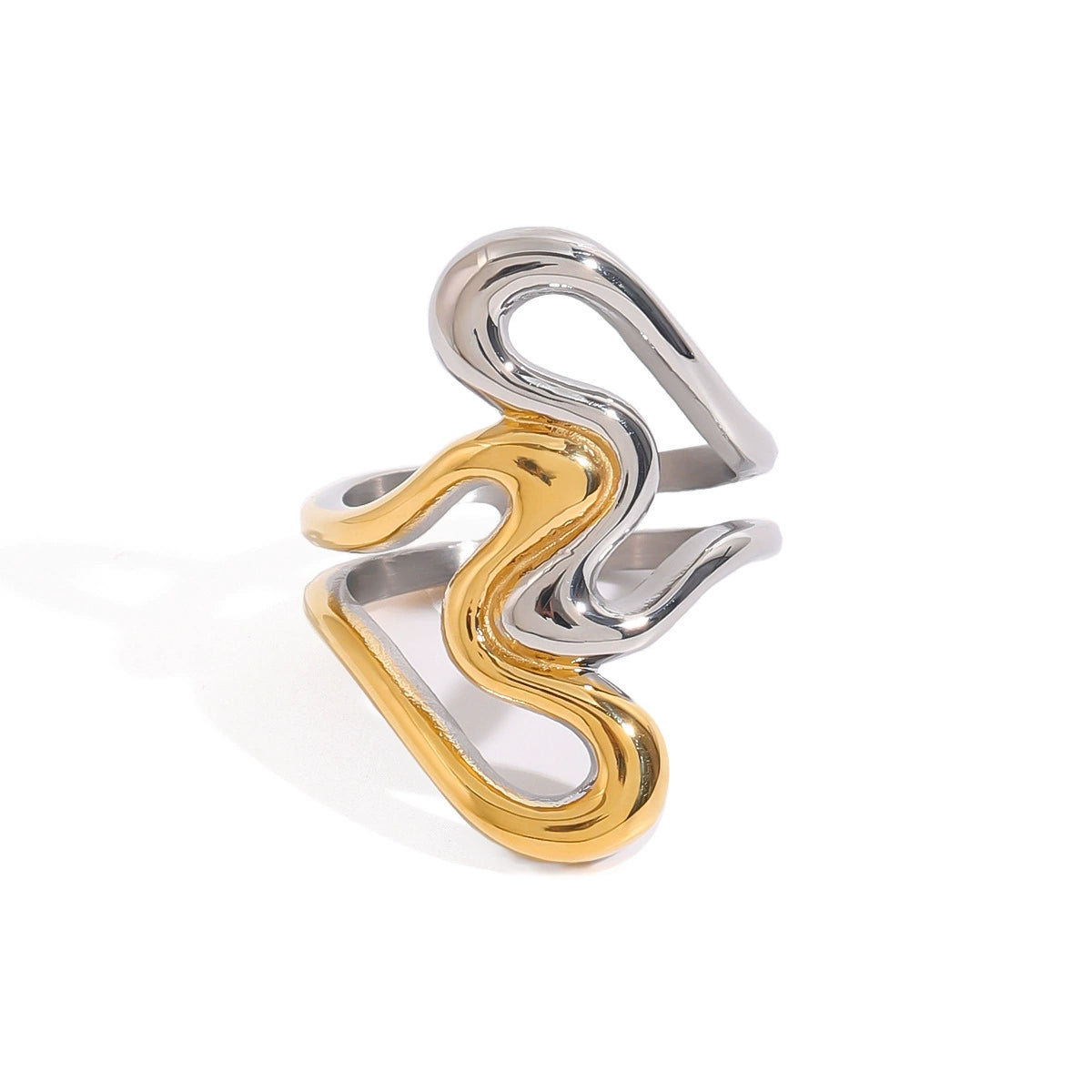 Serena Duo Wave Ring