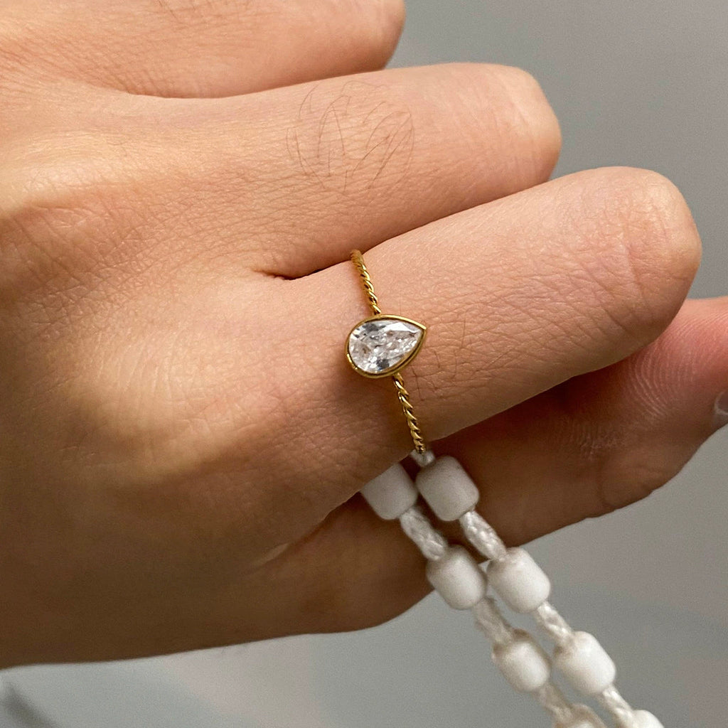 Sunburst Ring Stack