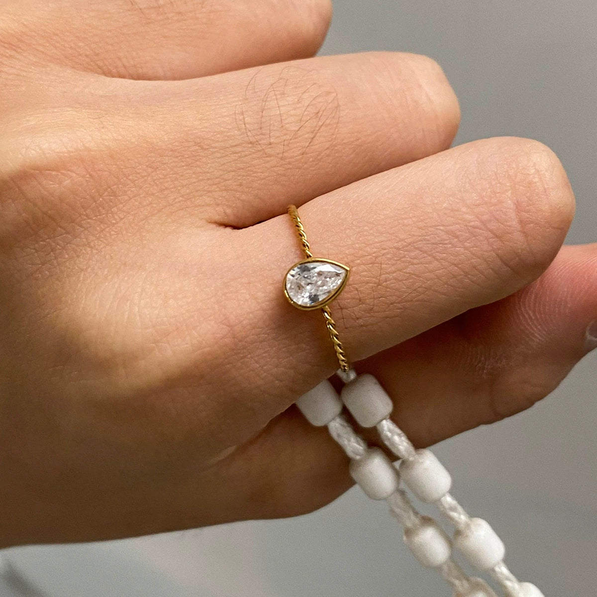 Sunburst Ring Stack