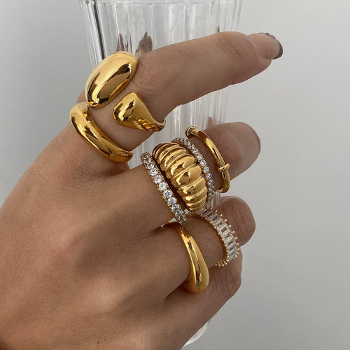 Aurora Open Baguette Eternity Ring